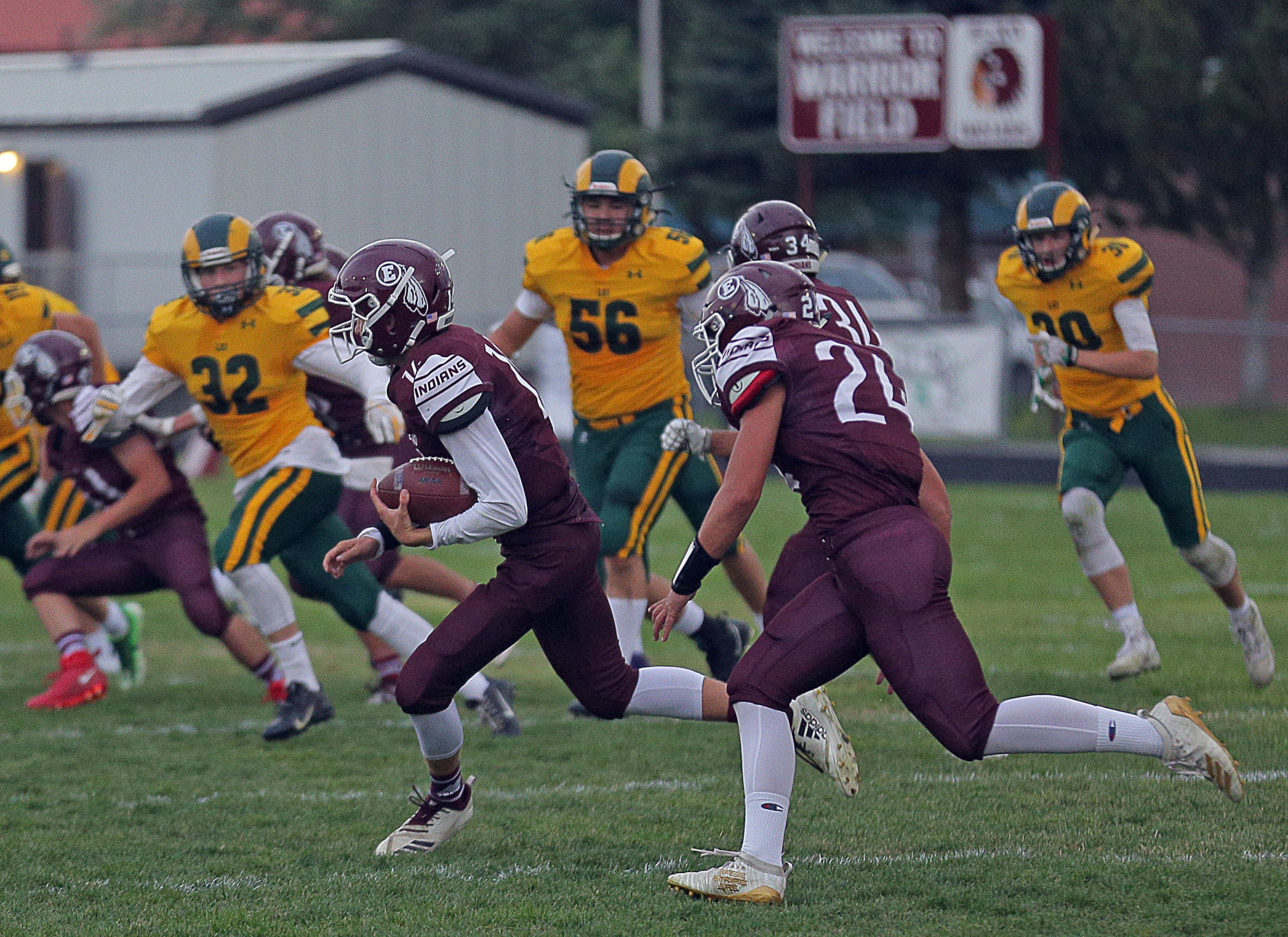 Jake Zeller interception